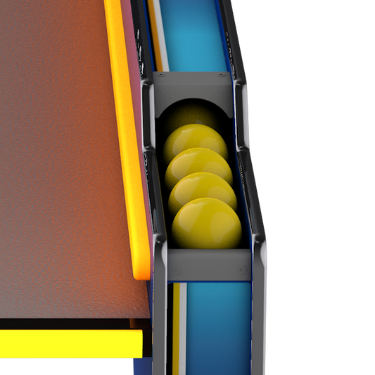 Ball Color  Innovative Concepts in Entertainment, Inc. Yellow  